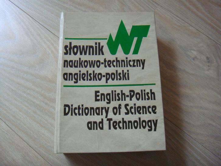 Slownik naukowo-techniczny angielsko - polski (Pools woorden, Boeken, Woordenboeken, Engels, Overige uitgevers, Ophalen of Verzenden