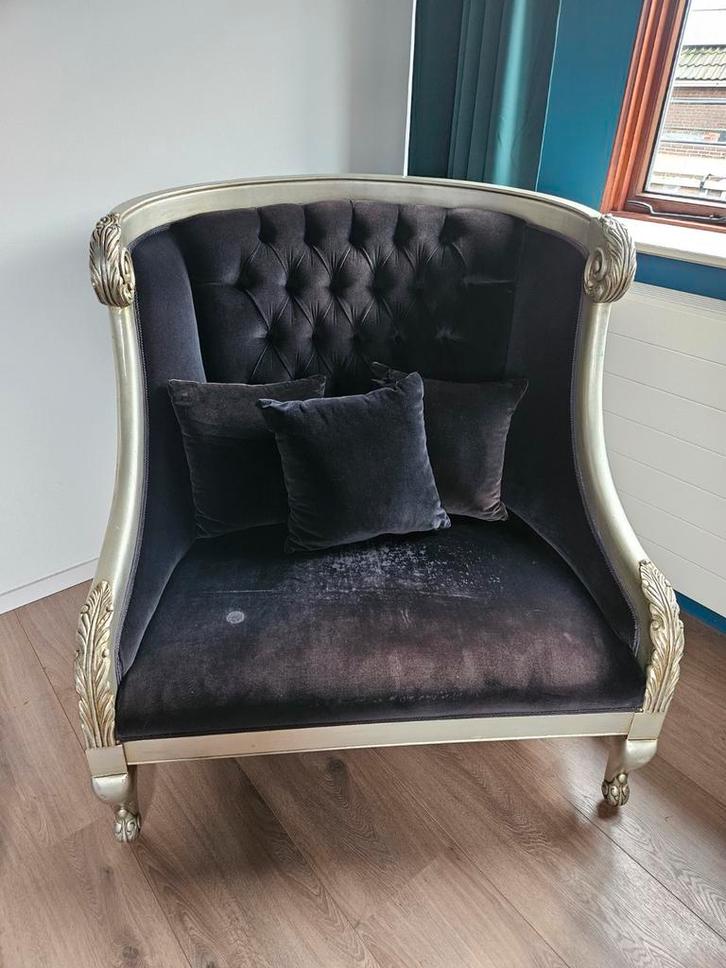 Barok Loveseat / 2-zitsbank, Huis en Inrichting, Banken | Sofa's en Chaises Longues, Gebruikt, Tweepersoons, Minder dan 150 cm