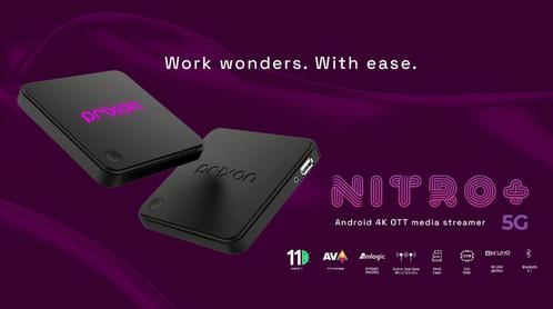 Nitro+ 5G 8K/4K Android 11 mediaspeler bleutooth i p tv, Audio, Tv en Foto, Mediaspelers, Nieuw, Zonder harde schijf, HDMI, Ophalen of Verzenden