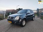 SsangYong Rexton RX 270 Xdi 4WD High Roof Clima! Nap!, Stof, Zwart, 2696 cc, Origineel Nederlands