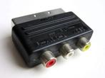 Tulp RCA (v) naar scart (m) input video adapter, Audio, Tv en Foto, Verzenden, Minder dan 2 meter, Scartkabel