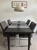 Eethoek met 4 stoelen, Ophalen, Gebruikt, 4 tot 6 stoelen