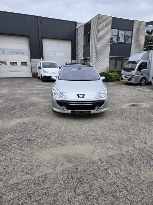 Peugeot 307 2.0 HDI 16V SW 2008 Grijs 7 Zits/Seats, Auto's, Peugeot, Bedrijf, Diesel, B, Stationwagon, Handgeschakeld, Origineel Nederlands
