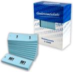 Loterij Garderobe nummers Clockroom tickets, Ophalen of Verzenden, Nieuw