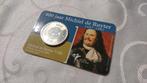 ZILVER 400 jaar Michiel de Ruyter 1607 - 2007 coincard munt, Zilver, Euro's, Ophalen of Verzenden, Koningin Beatrix