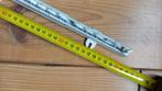 Gordijnenrail wit; 1600 tot max 3050 mm uittrekbaar, Ophalen, Gebruikt, Wit, 200 cm of meer