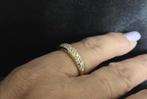 Gouden aanschuif ring met diamanten Ca: 0.47 ct. 2025/442., Ophalen of Verzenden, Goud, Ring, Met edelsteen