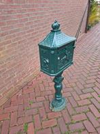 Brievenbus staand vintage model, Tuin en Terras, Ophalen of Verzenden, Gebruikt, IJzer, Staande brievenbus