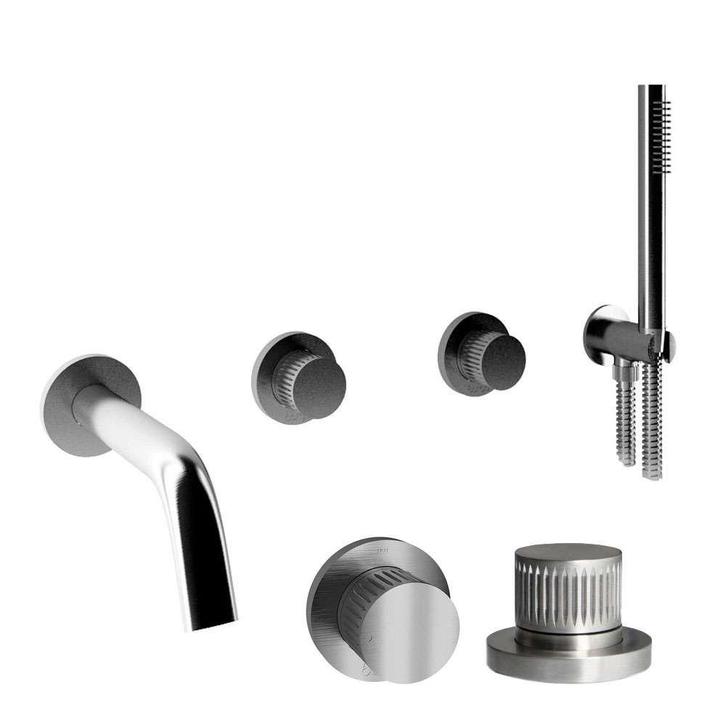 Bongio Time2020 Inbouw bad/douchekraan geborsteld RVS 316, Doe-het-zelf en Verbouw, Sanitair, Nieuw, Kraan, Rvs, Ophalen of Verzenden