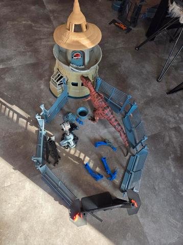 Jurassic Park compound set vrijwel compleet (set 2) beschikbaar voor biedingen