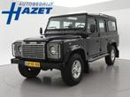 Land Rover Defender 2.5 TD5 110 SW 9-PERSOONS 4X4 ORIG NL +, Auto's, Stof, Gebruikt, 2495 cc, Stoelverwarming