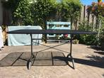 Tuintafel 160x95, Ophalen, Gebruikt, Rechthoekig