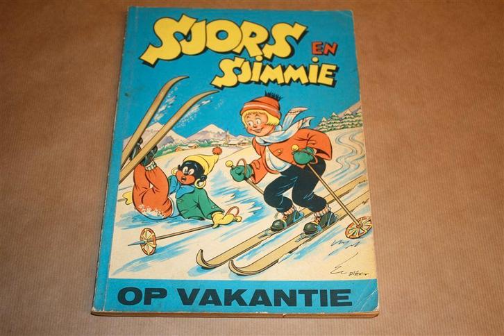 Sjors en Sjimmie op vakantie - 1957, Boeken, Stripboeken, Gelezen, Eén stripboek, Ophalen of Verzenden
