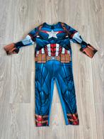 Captain America verkleedpak - Marvel - maat 110/116, Ophalen of Verzenden, Gebruikt, 110 t/m 116, Jongen
