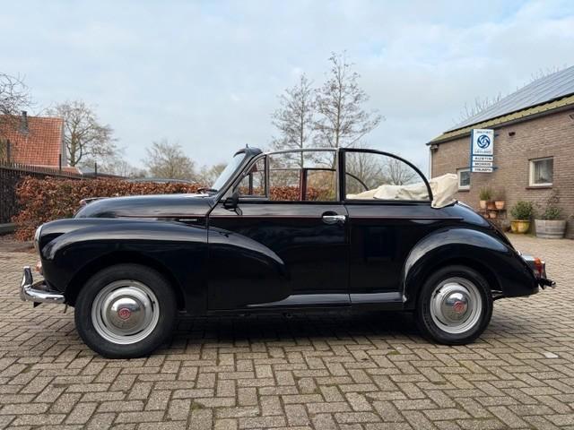 Morris Minor Open Tourer, 1966, Auto's, Oldtimers, Particulier, Open dak, Overige merken, Benzine, Cabriolet, Handgeschakeld, Zwart