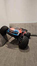 Arrma Kraton 6s V6 met upgrades + 2x 3s lipo's, Auto offroad, Zo goed als nieuw, RTR (Ready to Run), Ophalen