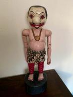 Indonesisch houten staande Wajang figuur Java Indonesië, Ophalen