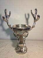Countryfield Kandelaar Hert Xari M zilver-L14B20H28cm, Diversen, Nieuw, Ophalen of Verzenden, Sales@decostar.nl, Decostar BV