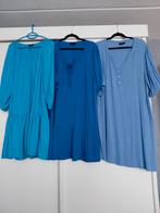 3x Zizzi Tuniek/Jurk Maat L Blauw, Kleding | Dames, Jurken, ZIZZI, Ophalen of Verzenden, Zo goed als nieuw, Blauw