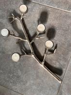 Mooi tafelstuk voor 5 waxinelichtjes, Ophalen of Verzenden, Zo goed als nieuw, Metaal, Minder dan 25 cm
