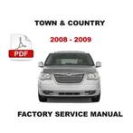 Dodge Town & Country 2008-2009 Workshop manual op DVD in PDF, Verzenden