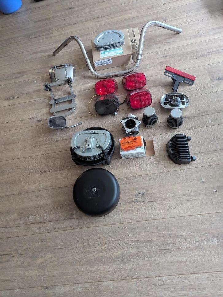 Buckhorn stuur en schuur opruiming, Motoren, Onderdelen | Harley-Davidson, Gebruikt, Ophalen of Verzenden