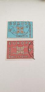 7086 belgie europazegels 1963, Postzegels en Munten, Postzegels | Europa | België, Verzenden