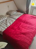 Elektrisch verstelbaar IKEA boxspring bed, Huis en Inrichting, Slaapkamer | Bedden, Ophalen, Verstelbaar, Beige, Tweepersoons