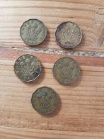 5 three pence coins munten, Ophalen of Verzenden, Overige landen