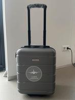 Grijze Travelcase handbagage trolley - Nieuw, Hard kunststof, Nieuw, Minder dan 50 cm, Ophalen of Verzenden