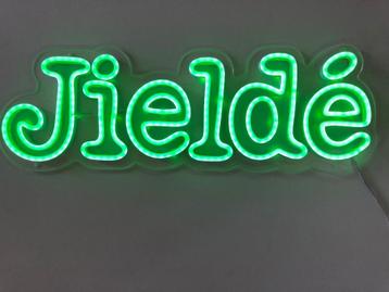 Jieldé neon sign, nieuw, Neon reclame  beschikbaar voor biedingen