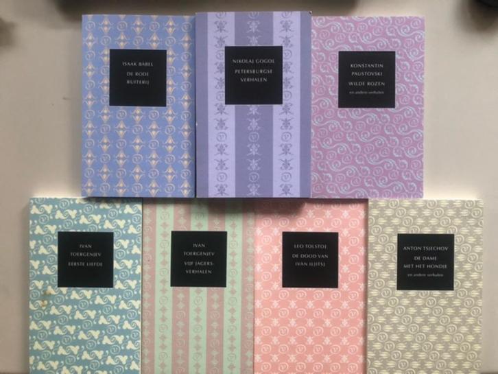 Kleine Russische Bibliotheek €5 per stuk, Boeken, Literatuur, Zo goed als nieuw, Ophalen of Verzenden