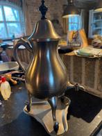 Tinnen Koffiekan met Onderstel (Kraantje Ontbreekt), Antiek en Kunst, Ophalen of Verzenden