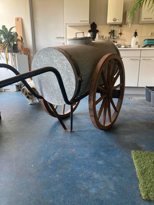 Antiek Zwitsers Melkkarretje H0m, Antiek en Kunst, Antiek | Overige Antiek, Ophalen
