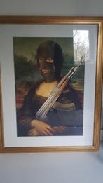 Mona Lisa met geweer, Antiek en Kunst, Ophalen
