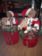 2 kerstberen, Diversen, Kerst, Ophalen of Verzenden, Zo goed als nieuw