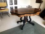 Antieke tafel, Huis en Inrichting, Gebruikt, 100 tot 150 cm, 50 tot 100 cm, Ovaal