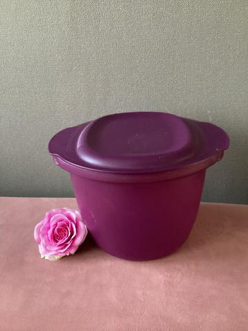 Paarse Tupperware pastamaker magnetron 3 liter nieuw beschikbaar voor biedingen
