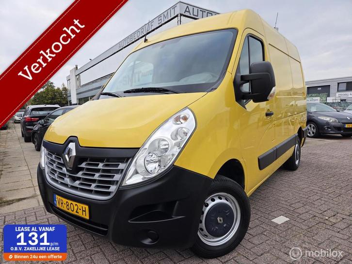 Renault Master bestel T33 2.3 dCi L1H2 NAV/1eEigenaar/NLAuto, Auto's, Bestelauto's, Bedrijf, Te koop, ABS, Alarm, Bluetooth, Boordcomputer