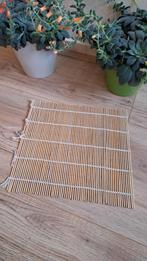 Bamboe Mat voor sushi - Nieuwstaat, Overige materialen, Schoonloopmat, Ophalen of Verzenden, Zo goed als nieuw