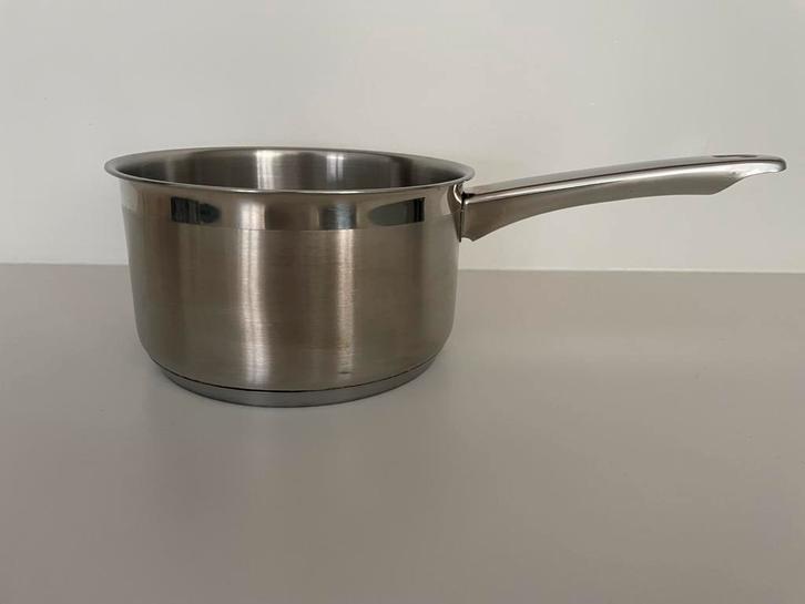 BK vision steelpan diameter 16 cm RVS, Huis en Inrichting, Keuken | Potten en Pannen, Gebruikt, Kookpan of Snelkookpan, Rvs, Ophalen of Verzenden