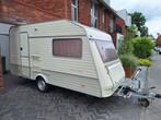 Caravan Avento Master 395 TL Luxe, Caravans en Kamperen, Kachel, 65 kg, Omvormbare zithoek, Treinzit