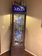 Vintage Kappersvitrine/batbershop kast - Unieke Collectie., Antiek en Kunst, Ophalen of Verzenden