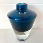 Blauwe Dutz Collection Vaas van Glas, Blauw, Ophalen of Verzenden, Minder dan 50 cm, Glas
