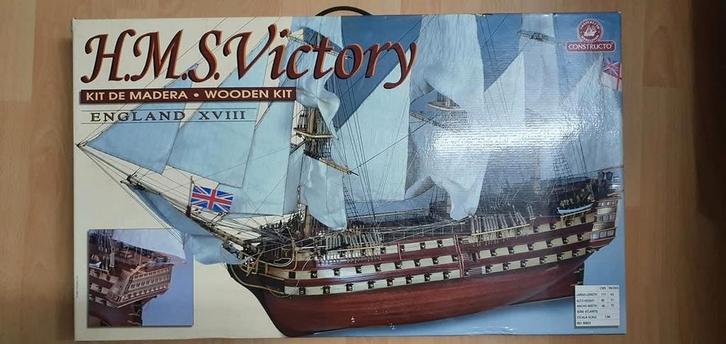 H.M.S. Victory bouwset van Constructo, Hobby en Vrije tijd, Modelbouw | Boten en Schepen, Zo goed als nieuw, 1:50 tot 1:200, Overige merken