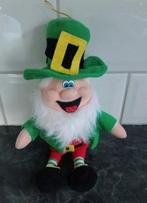 St. Patrick's Day kabouter geluksknuffel, hangend, groen pak, Ophalen, Zo goed als nieuw, Overige typen
