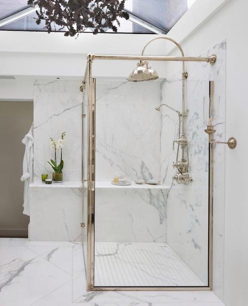 Marmerlook Statuario Apune1198x598x9mm matt- glans voorraad, Doe-het-zelf en Verbouw, Tegels, Nieuw, Wandtegels, Keramiek, 60 cm of meer
