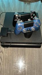 Ps4, Spelcomputers en Games, Spelcomputers | Sony PlayStation 4, Met 2 controllers, Ophalen of Verzenden, Slim, 500 GB