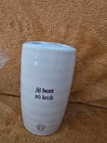 NIEUW Zusss | Keramiek tandenborstelhouder - INFO ZIE ADVERT beschikbaar voor biedingen