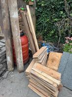 Houten balken en planken, Doe-het-zelf en Verbouw, Hout en Planken, Ophalen, Gebruikt, Balk, 50 mm of meer